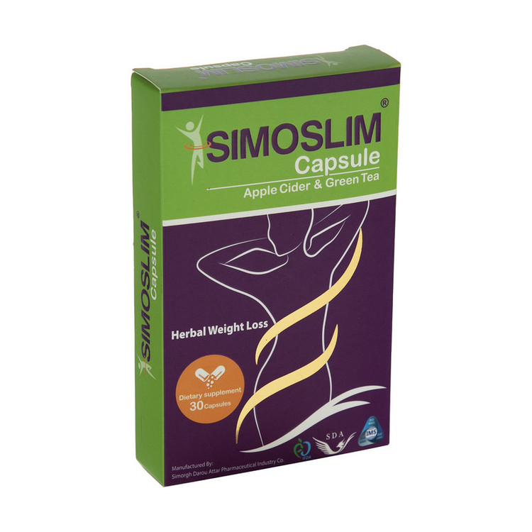 کپسول سیمو اسلیم سیمرغ دارو عطار بسته 30 عددی