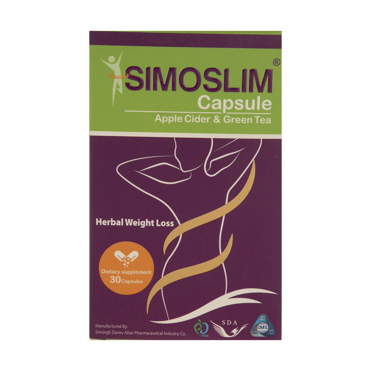 کپسول سیمو اسلیم سیمرغ دارو عطار بسته 30 عددی