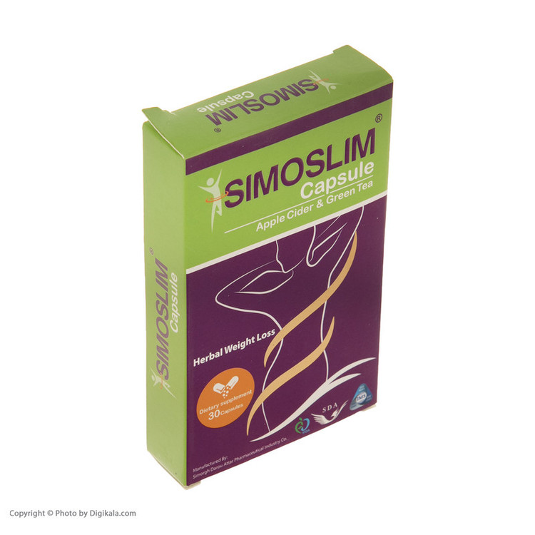 کپسول سیمو اسلیم سیمرغ دارو عطار بسته 30 عددی