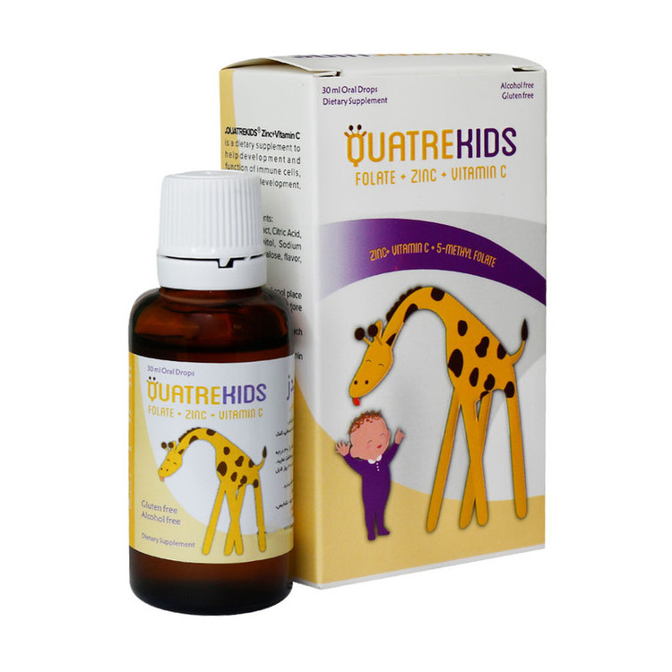قطره کواترکیدز زینک دارو افشان شایگان - 30 میلی لیتر